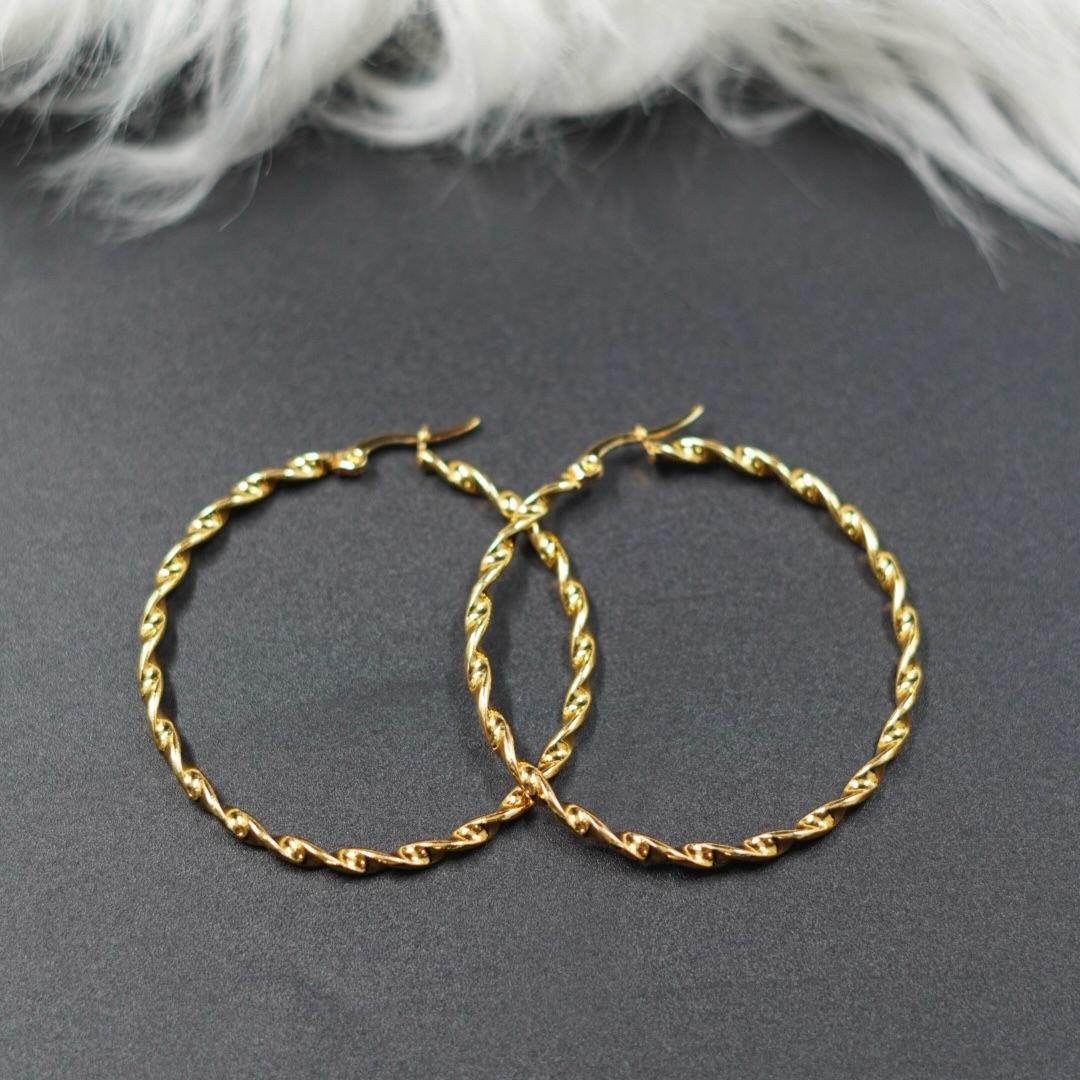 CANDONGA ESPIRAL DORADA